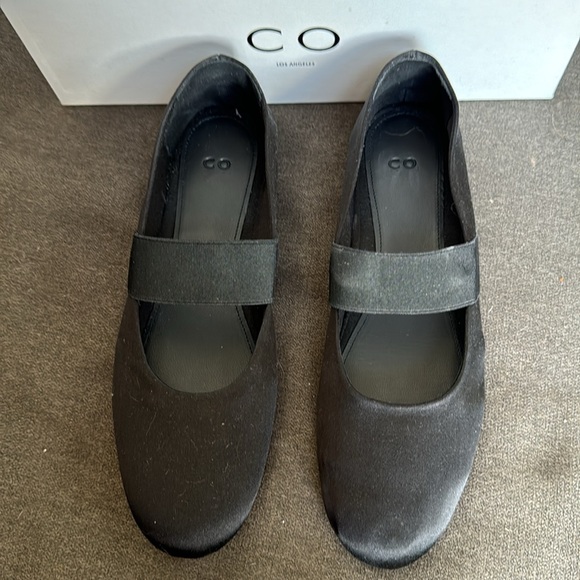 NIB CO Satin Mary Jane Shoes size 37 - Picture 2 of 7